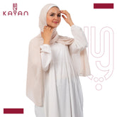 Chiffon Plain Scarf